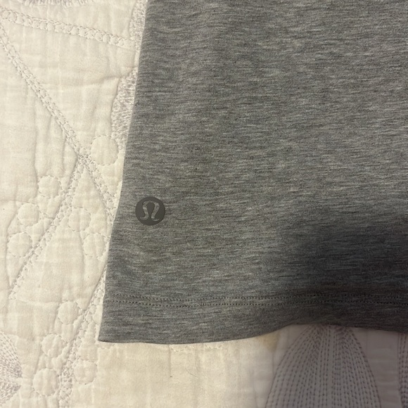 Lululemon grey bunched tank top - Picture 3 of 3